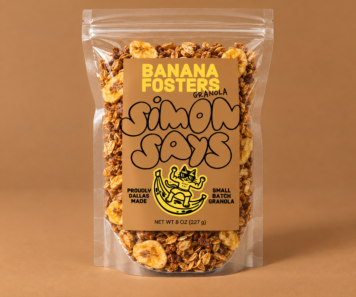 Banana Foster Granola