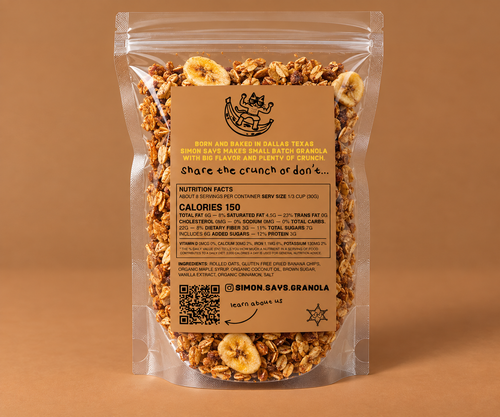 Banana Foster Granola