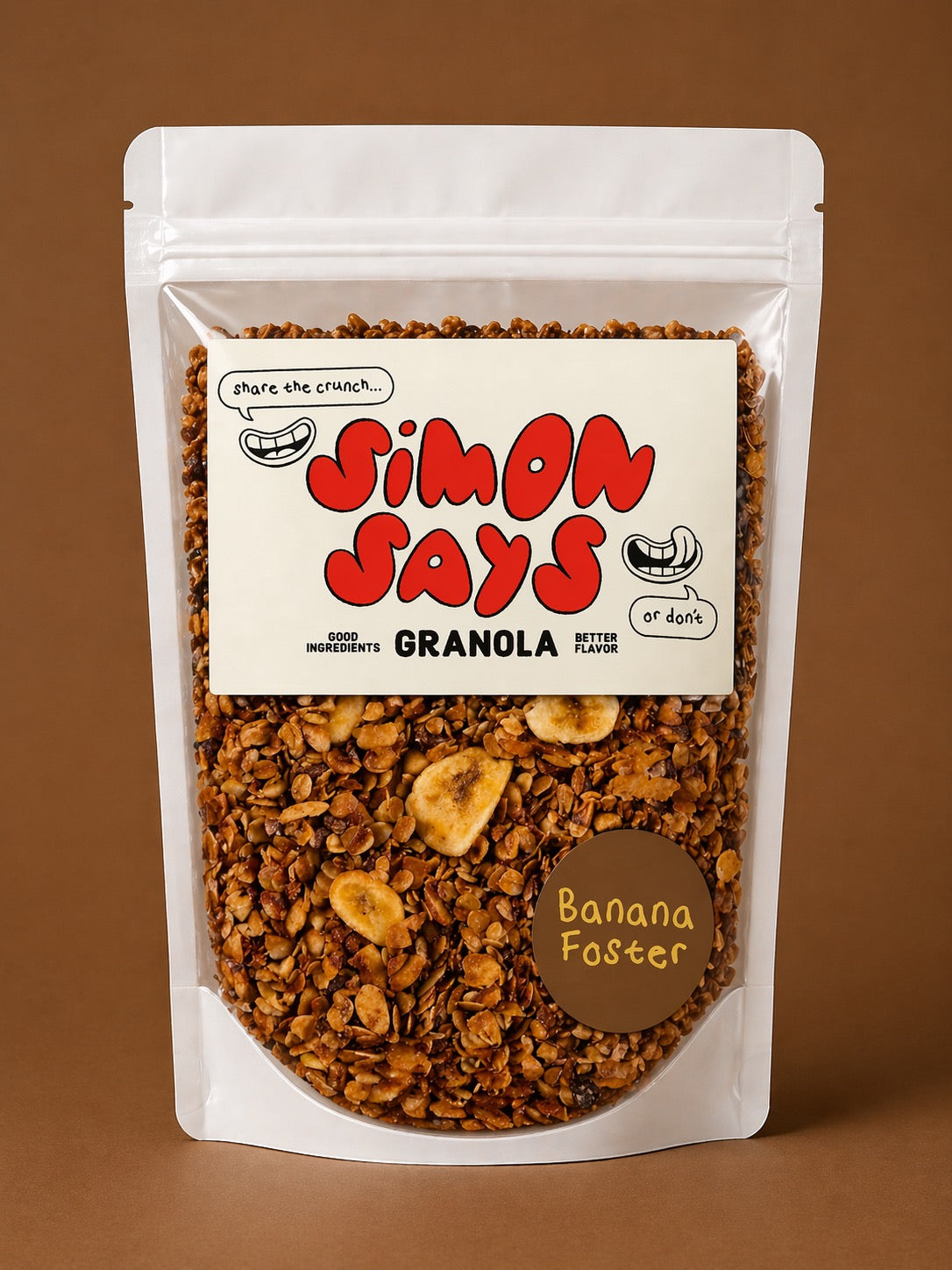 Banana Foster Granola